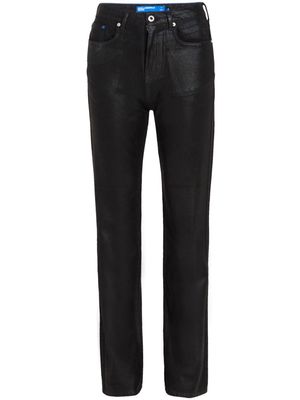 Karl Lagerfeld Jeans high-rise straight-leg jeans - Blue