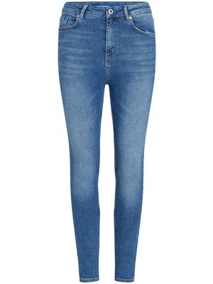 Karl Lagerfeld Jeans high-waisted skinny jeans - Blue