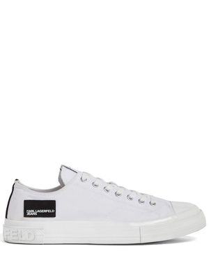 Karl Lagerfeld Jeans Kampus III canvas sneakers - White