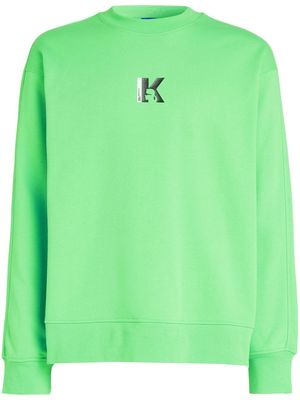 Karl Lagerfeld Jeans KLJ K Logo-print sweatshirt - Green