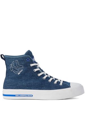 Karl Lagerfeld Jeans KLJ Vulc Hi-top sneakers - Blue