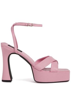 Karl Lagerfeld Jeans Lazula Klj ankle-strap sandals - Pink