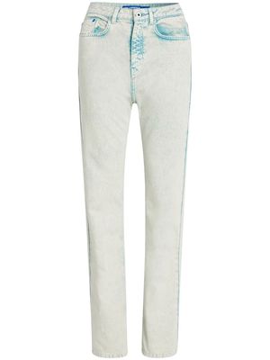 KARL LAGERFELD JEANS light-wash straight-leg jeans - Blue