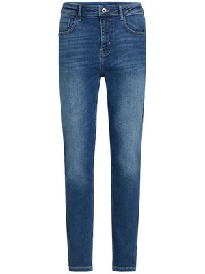 Karl Lagerfeld Jeans logo-appliqué skinny jeans - Blue