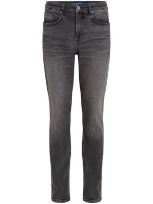 Karl Lagerfeld Jeans mid-rise slim-cut jeans - Black