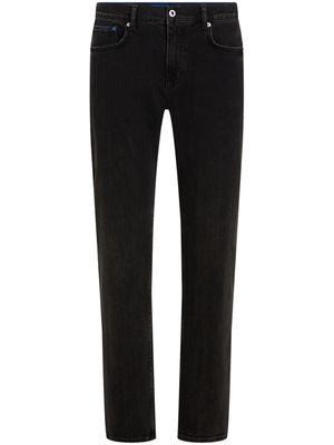Karl Lagerfeld Jeans mid-rise straight-leg jeans - Black