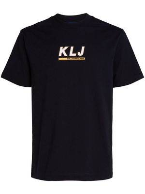 Karl Lagerfeld Jeans Skate logo-print organic cotton T-shirt - Black