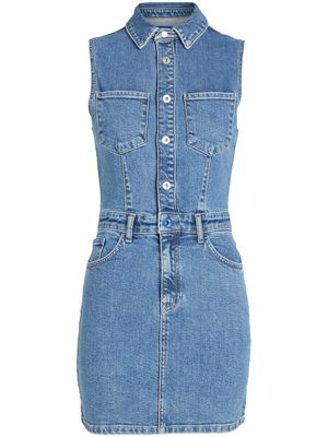 Karl Lagerfeld Jeans sleeveless denim dress - Blue