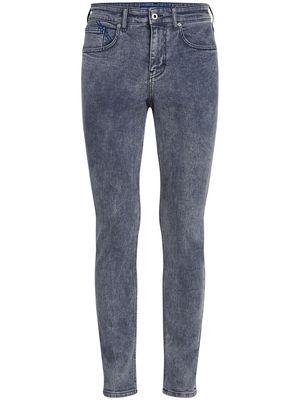 KARL LAGERFELD JEANS slim-cut logo-detail jeans - Grey