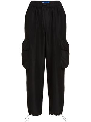 Karl Lagerfeld Jeans straight-leg cargo trousers - Black