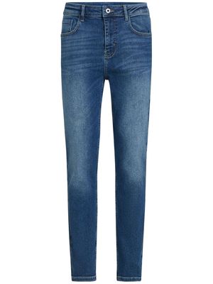 Karl Lagerfeld Jeans whiskering-effect skinny jeans - Blue