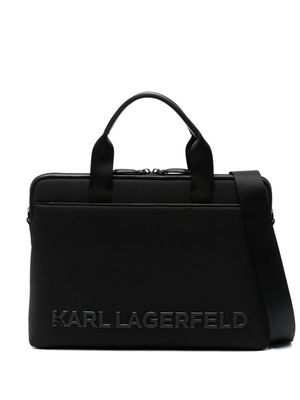 Karl Lagerfeld K/Essential laptop bag - Black