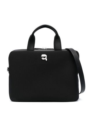 Karl Lagerfeld K/Ikonik 2.0 laptop bag - Black