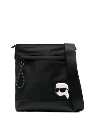 Karl Lagerfeld K/Ikonik 2.0 messenger bag - Black