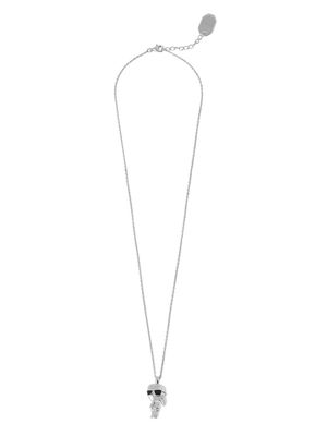 Karl Lagerfeld K/Ikonik 2.0 pendant necklace - Silver