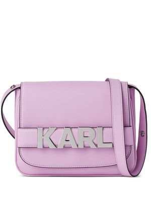 Karl Lagerfeld K/Letters Flap crossbody bag - Pink