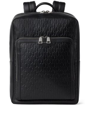 Karl Lagerfeld K/Loom leather backpack - Black