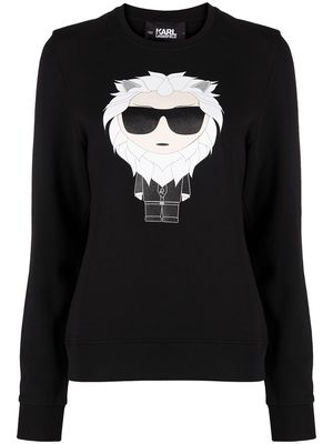 Karl Lagerfeld K/Zodiac Leo sweatshirt - Black