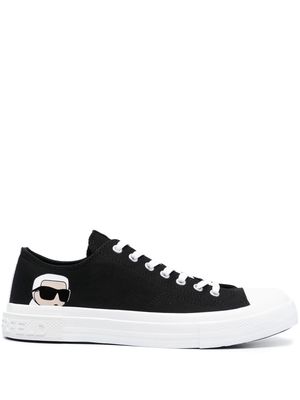 Karl Lagerfeld Kampus canvas low-top sneakers - Black