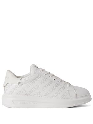 Karl Lagerfeld Kapri Essential leather sneakers - White