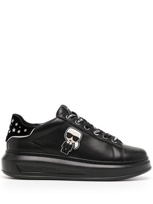 Karl Lagerfeld Kapri Ikon rhinestone-embellished sneakers - Black
