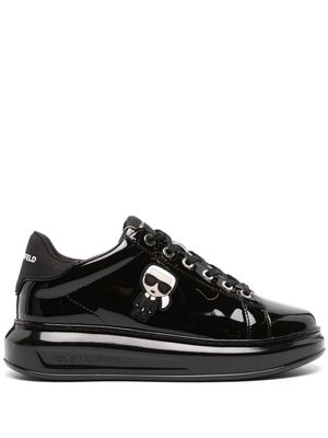 Karl Lagerfeld Kapri logo-appliqué sneakers - Black