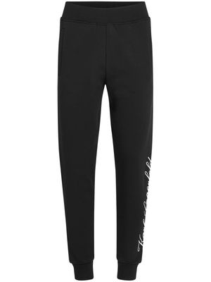 Karl Lagerfeld Karl Hotel organic-cotton track pants - Black
