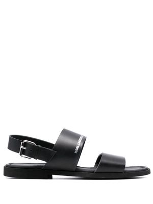 Karl Lagerfeld Kastor II backstrap sandals - Black