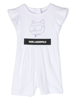 Karl Lagerfeld Kids Choupette-print pyjama - White