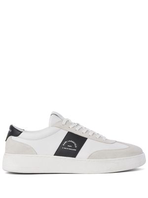 Karl Lagerfeld Kourt III leather sneakers - White