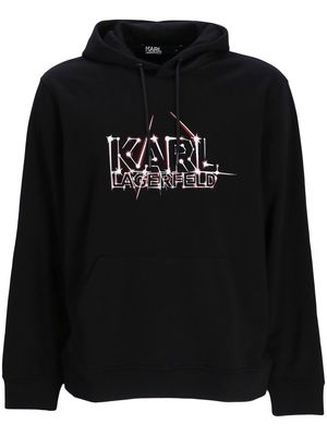 Karl Lagerfeld logo-print hoodie - 340