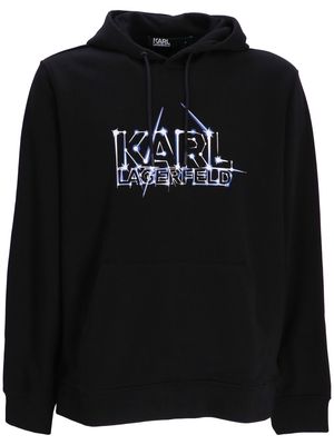 Karl Lagerfeld logo-print hoodie - 650