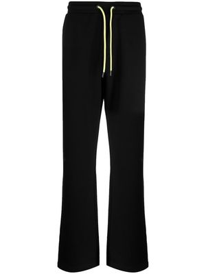 Karl Lagerfeld logo-tape detail track pants - Black