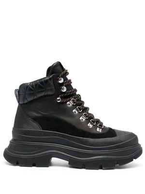 Karl Lagerfeld Luna hiking boots - Black