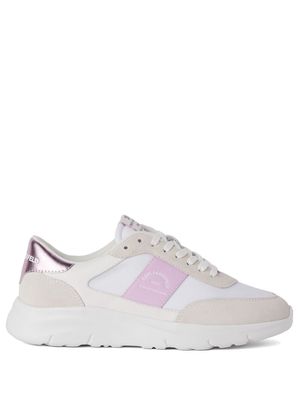 Karl Lagerfeld Maison Band leather sneakers - White