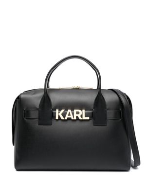 Karl Lagerfeld medium K/Letters tote bag - Black