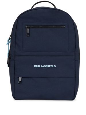 Karl Lagerfeld medium K/Pass backpack - Blue