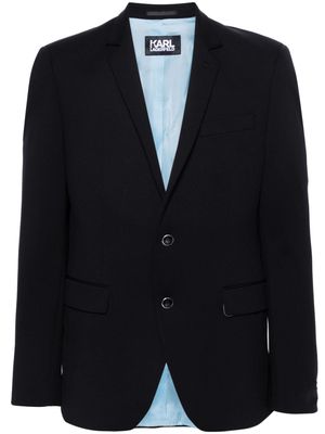 Karl Lagerfeld Nova single-breasted blazer - Black