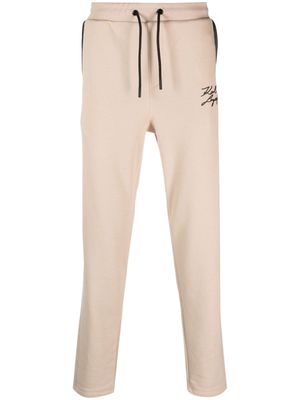 Karl Lagerfeld organic-cotton blend track pants - Neutrals