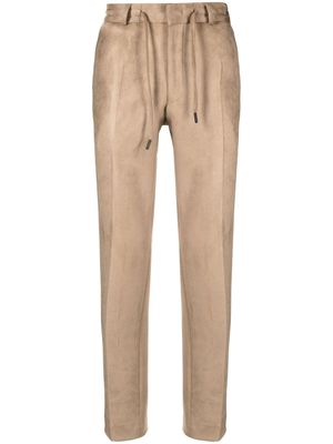 Karl Lagerfeld Pace textured trousers - Brown