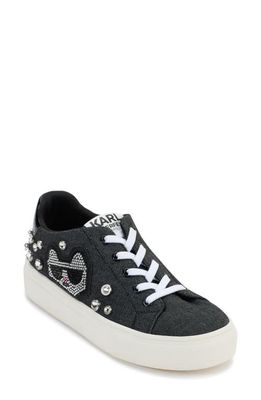 Karl Lagerfeld Paris Chivon Sneaker in Black