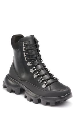 Karl Lagerfeld Paris Chunky Sole Boot in Black