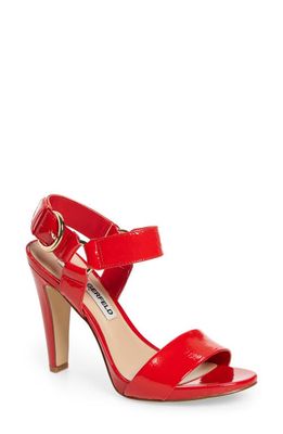 Karl Lagerfeld Paris KARL LAGERFELD Cieone Sandal in Red Patent