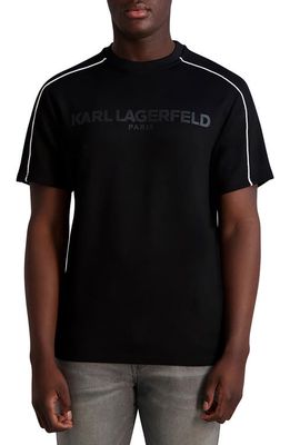 Karl Lagerfeld Paris Kidult T-Shirt in Black