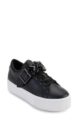 Karl Lagerfeld Paris Verio Platform Sneaker in Black