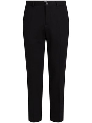 Karl Lagerfeld pleated red tag punto trousers - Black