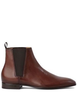 Karl Lagerfeld Samuel leather Chelsea boots - Brown