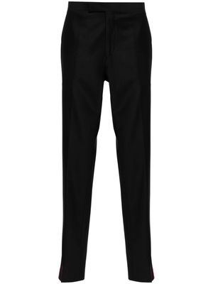 Karl Lagerfeld Sheen slim-cut trousers - Black