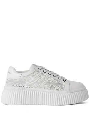 Karl Lagerfeld Shoji Script Keeper sneakers - White