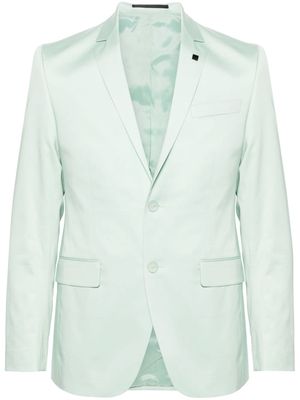 Karl Lagerfeld single-breasted twill blazer - Green